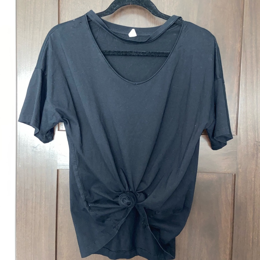 Oversized pico with fun neckline